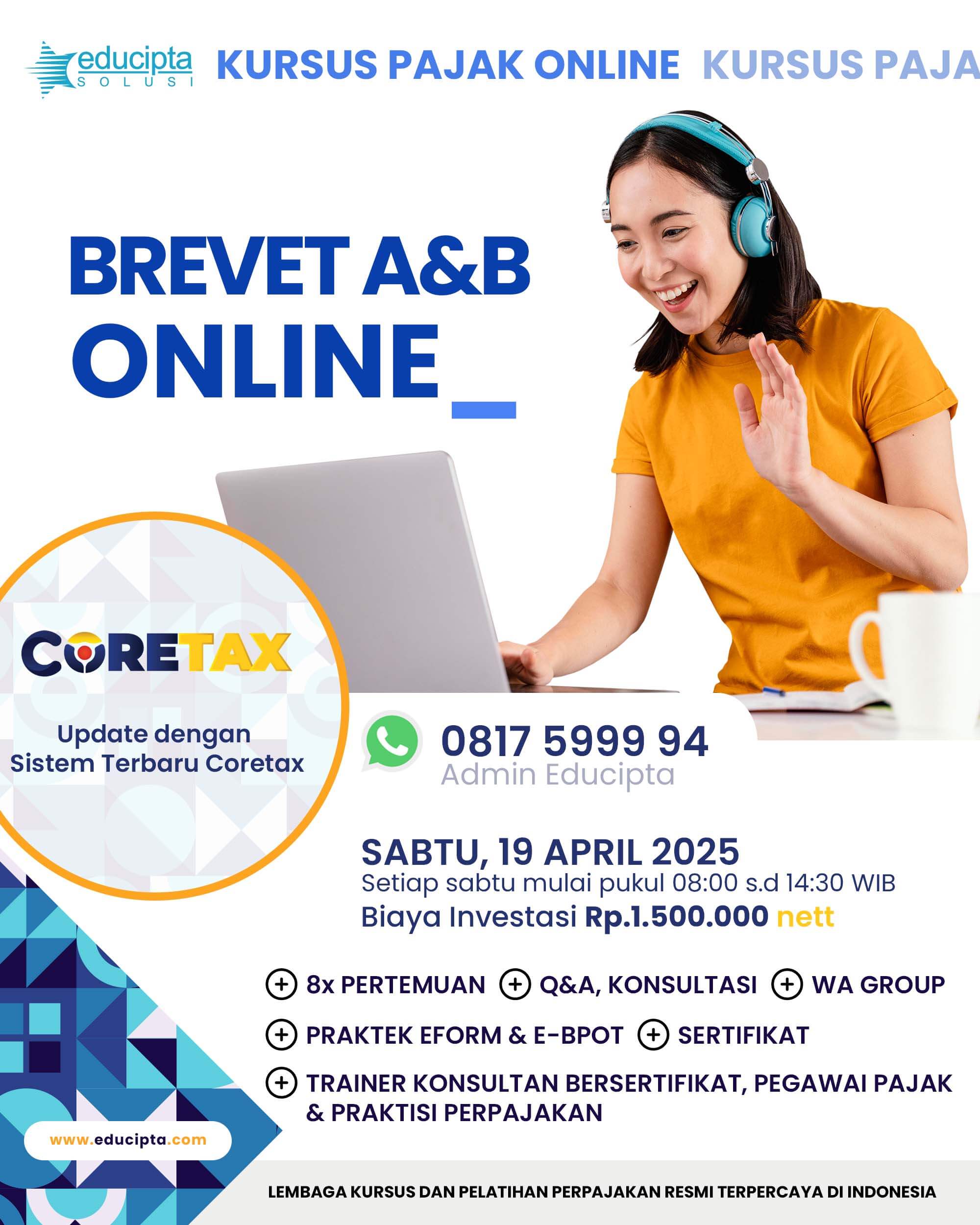 FLYER BREVET AB ONLINE EDUCIPTA 2025 TERBARU